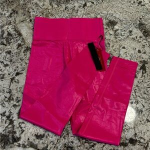 CARBON38 Legging in Takara Shine hot pink‎ size xs 25” women’s